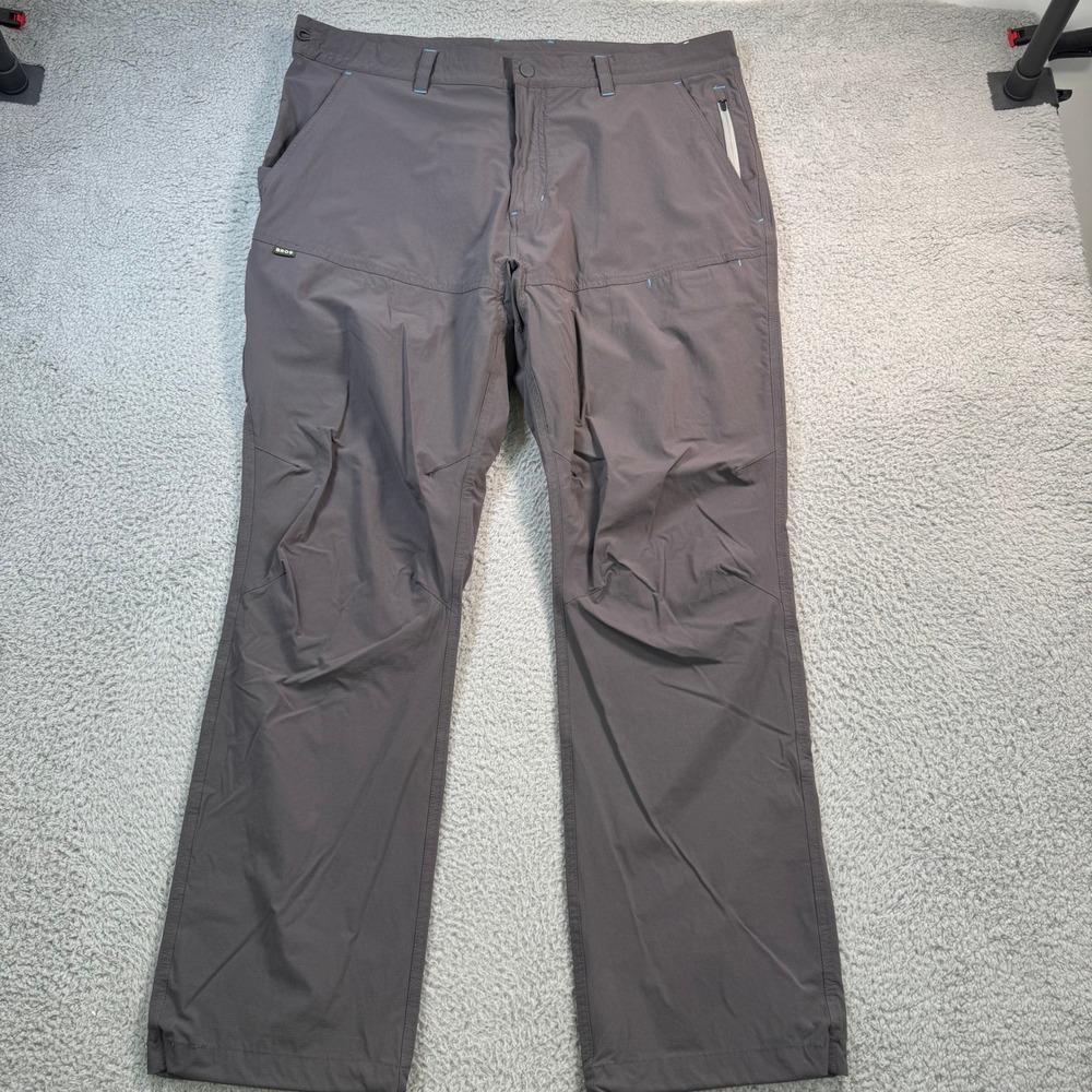 Howler Bros Mens Horizon Hybrid Pants Charcoal Gray Ripstop Stretch 38x32
